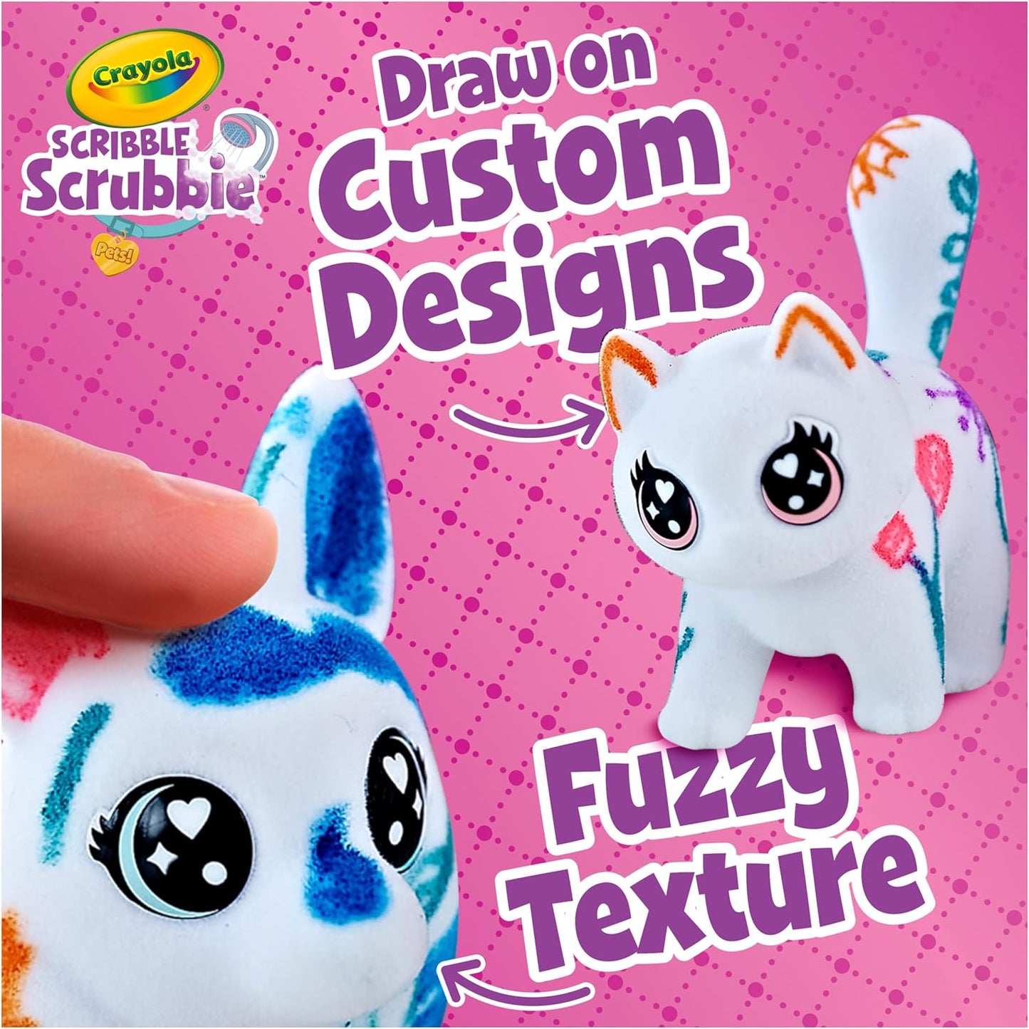 Crayola Scribble Scrubbie Pets - Juego de bañera (2.0, regalo para...
