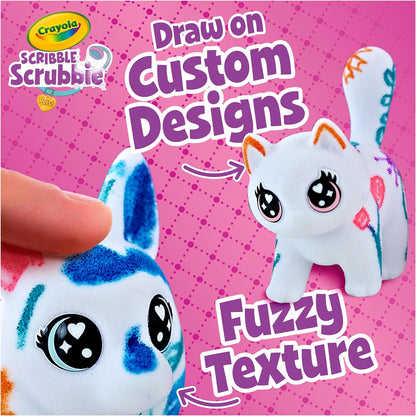 Crayola Scribble Scrubbie Pets - Juego de bañera (2.0, regalo para...