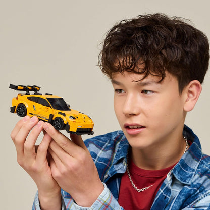 LEGO Speed Champions Porsche 911 GT3 RS Super Auto Juguete - Kit de Modelo y Juguete de Juego de Rol para Niños y Niñas, Edades 9+ - Set de Construcción de Auto Deportivo para Niños y Fanáticos de