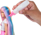 Muñeca Barbie Rainbow Sparkle Hair y accesorios | Muñeca de moda co...