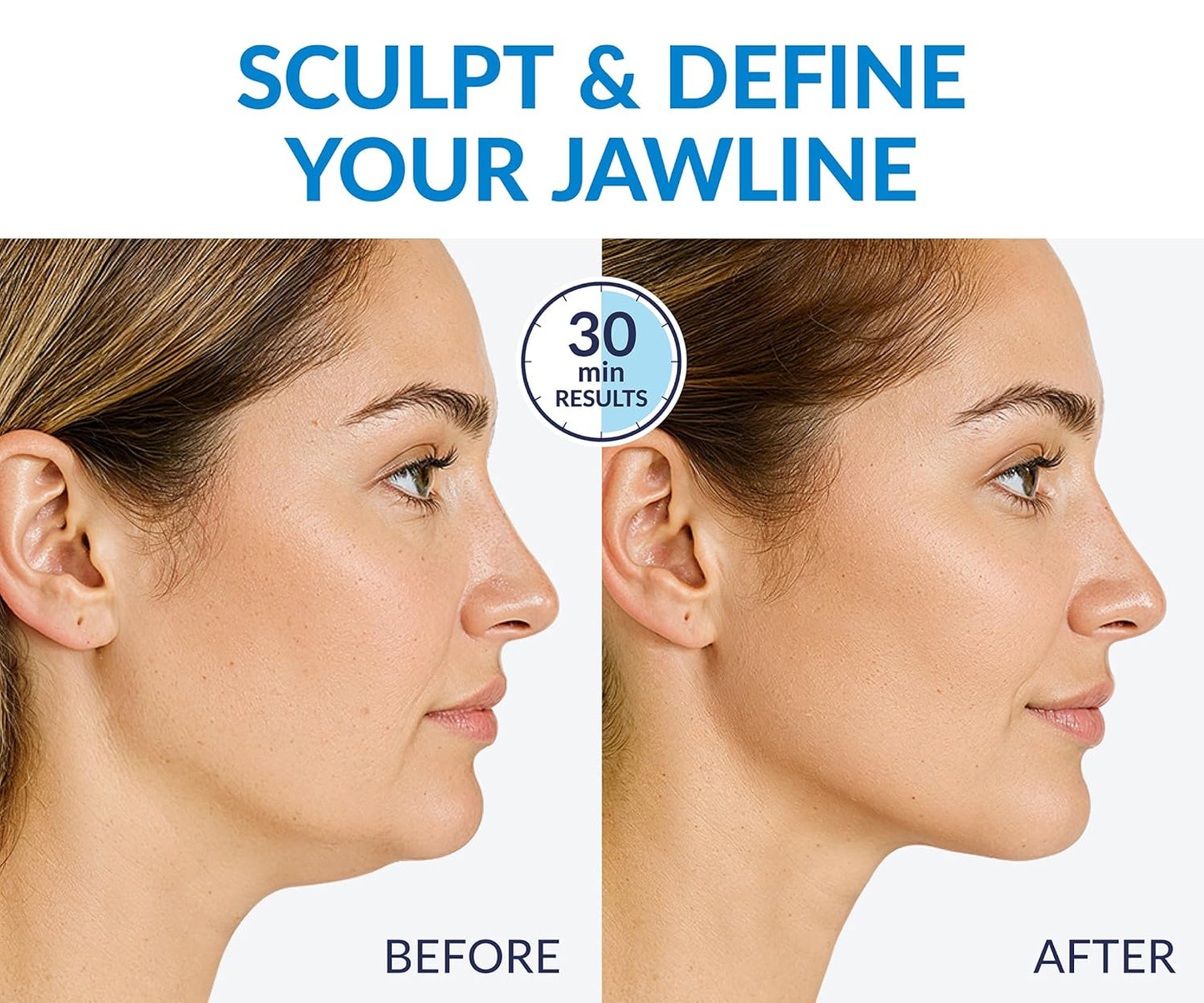 Stylia MaxiLift V-Line - Máscara facial de colágeno con elevación \...