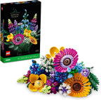 LEGO Botanicals - Ramo de flores silvestres artificiales, juego de...