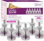 COMFORT ZONE Recambio de difusor calmante para gatos, paquete de 6...