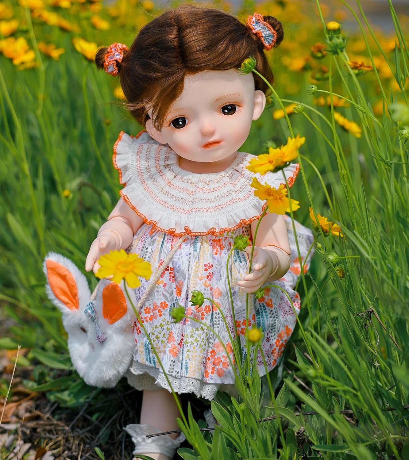 Cloveray Muñecas BJD, Muñeca Articulada de Bola 1\/4 Conjunto Compl...