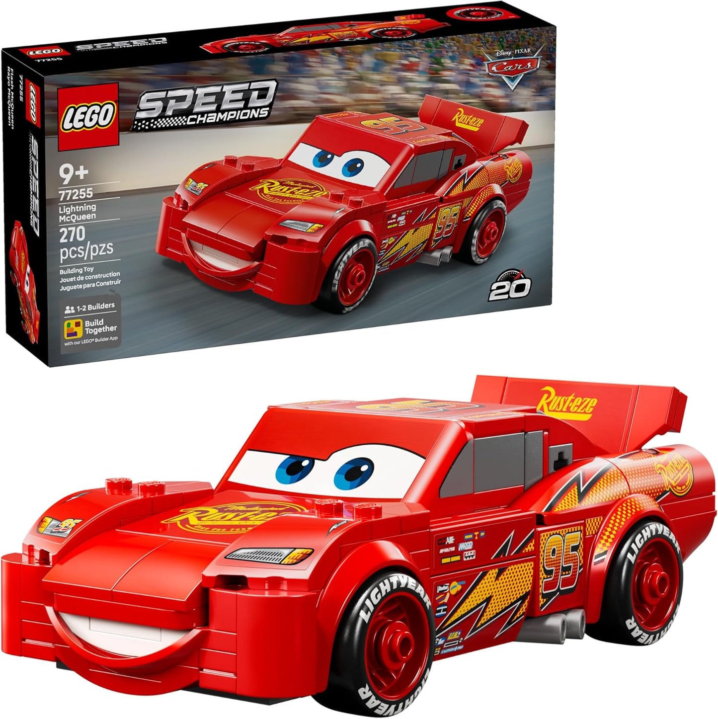 LEGO Speed Champions Lightning McQueen Juguetes - Bloques