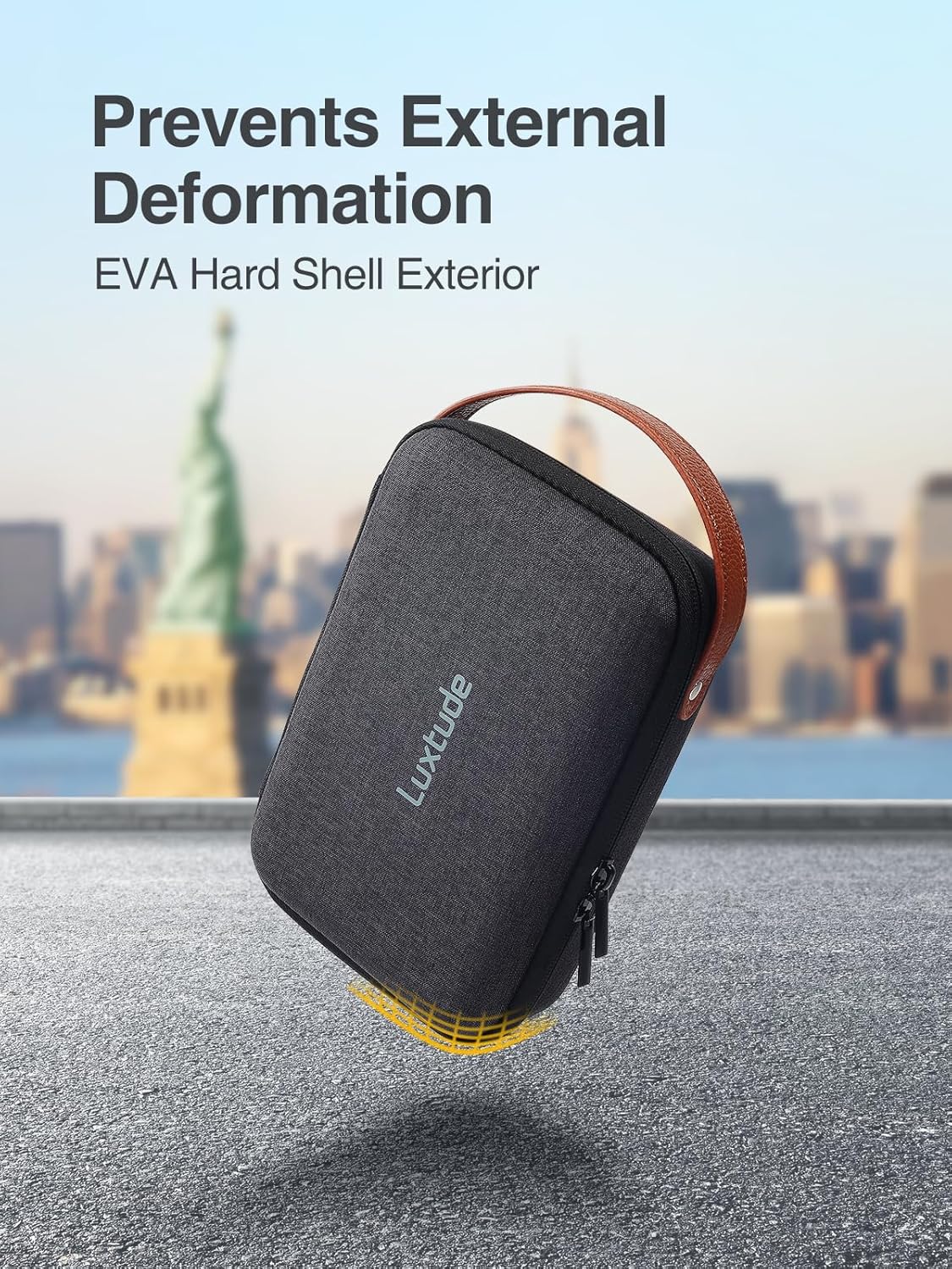 Luxtude Organizador electrónico de viaje, organizadores de tecnolog...