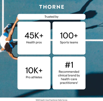 THORNE Creatina - Polvo de monohidrato de creatina micronizada - Ap...