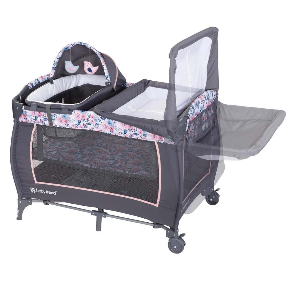 Centro de guardería Baby Trend Lil' Snooze™ Deluxe II, Bluebell
