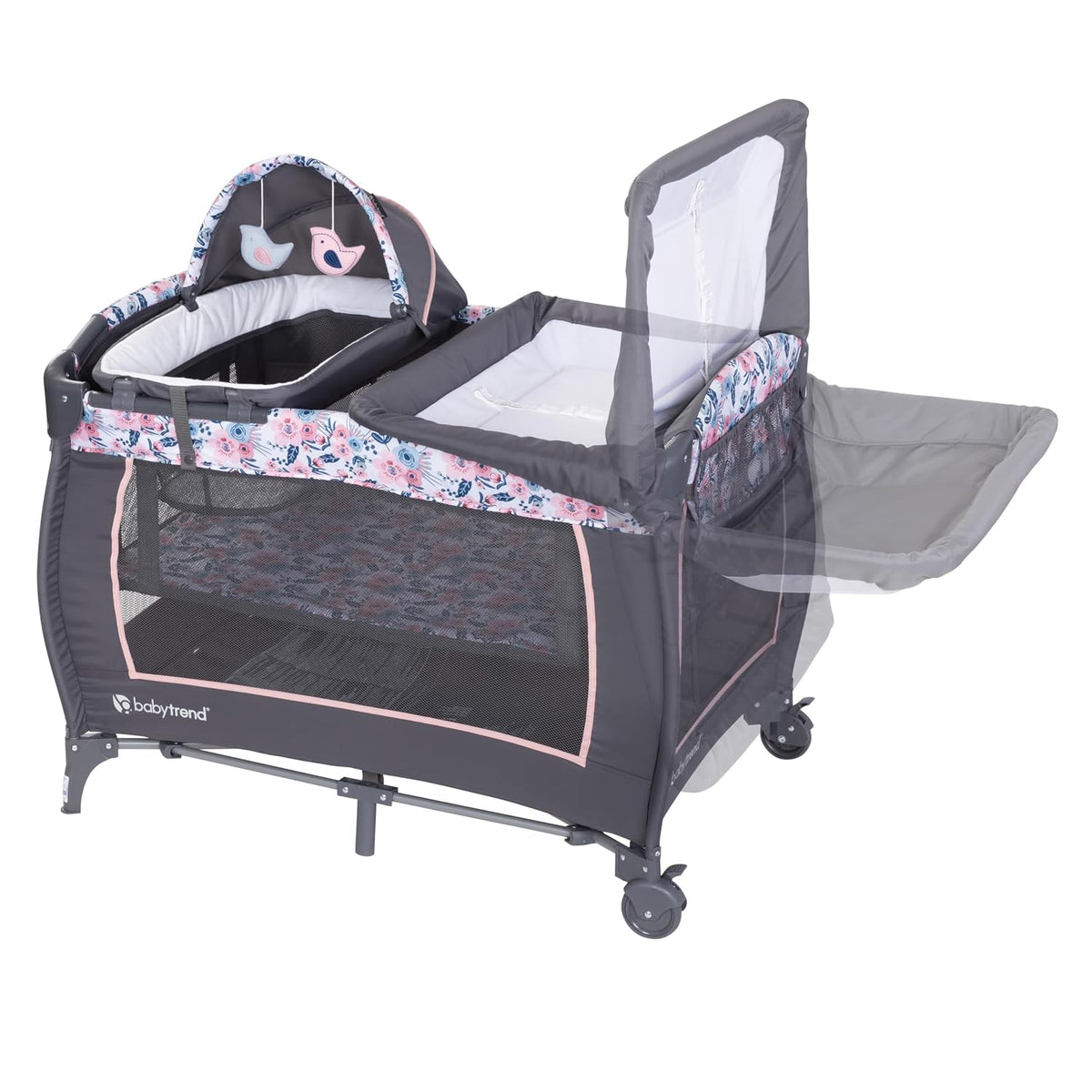 Centro de guardería Baby Trend Lil' Snooze™ Deluxe II, Bluebell