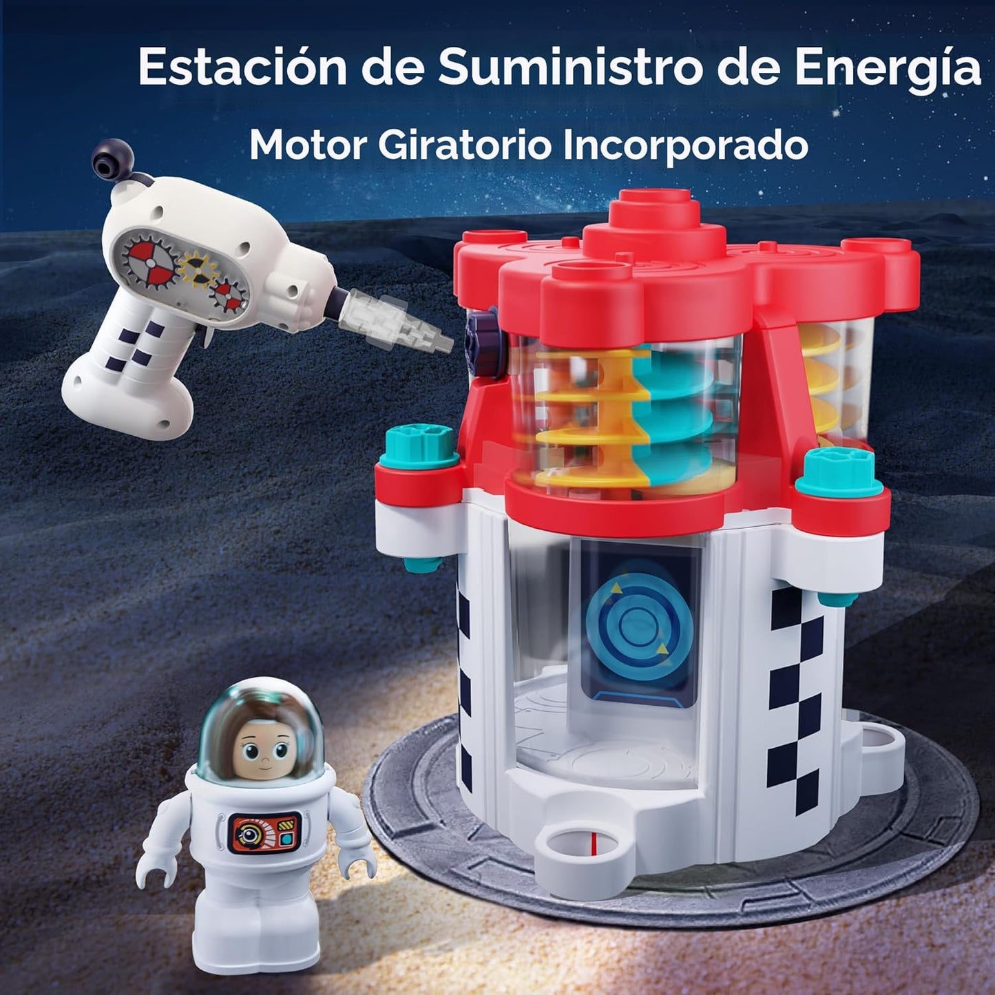 iPlay iLearn Juguetes de cohete del espacio exterior juego