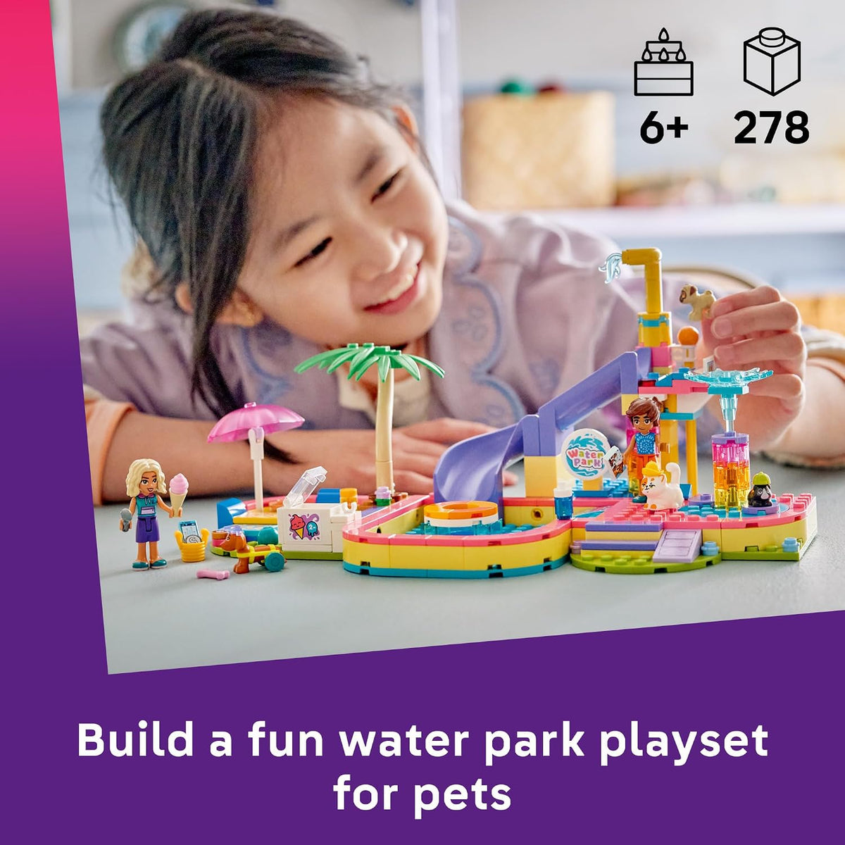 LEGO Friends Fun Water Park Day 42676