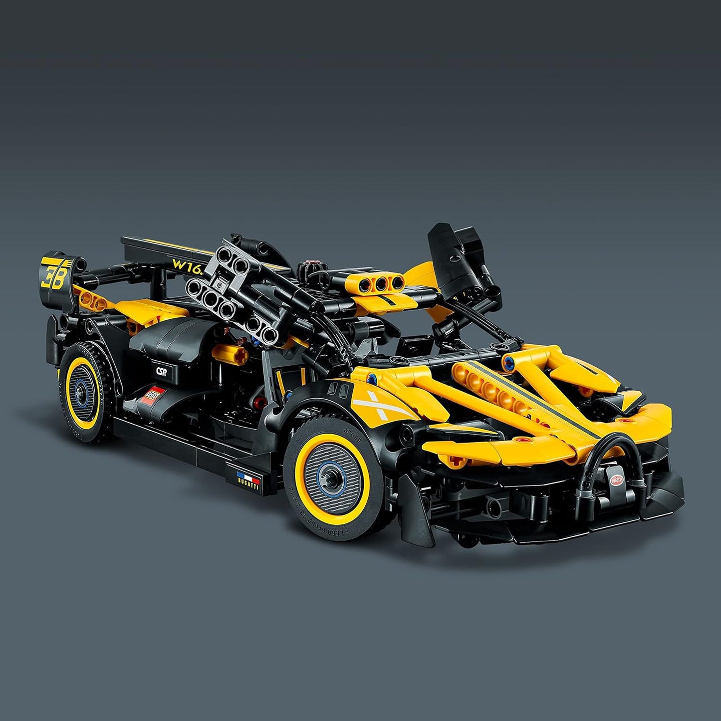 LEGO Technic Bugatti Bolide - Juego de construcción de autos de carreras, modelo y juguete de ingeniería de carreras para el regreso a la escuela, kit de construcción de autos deportivos