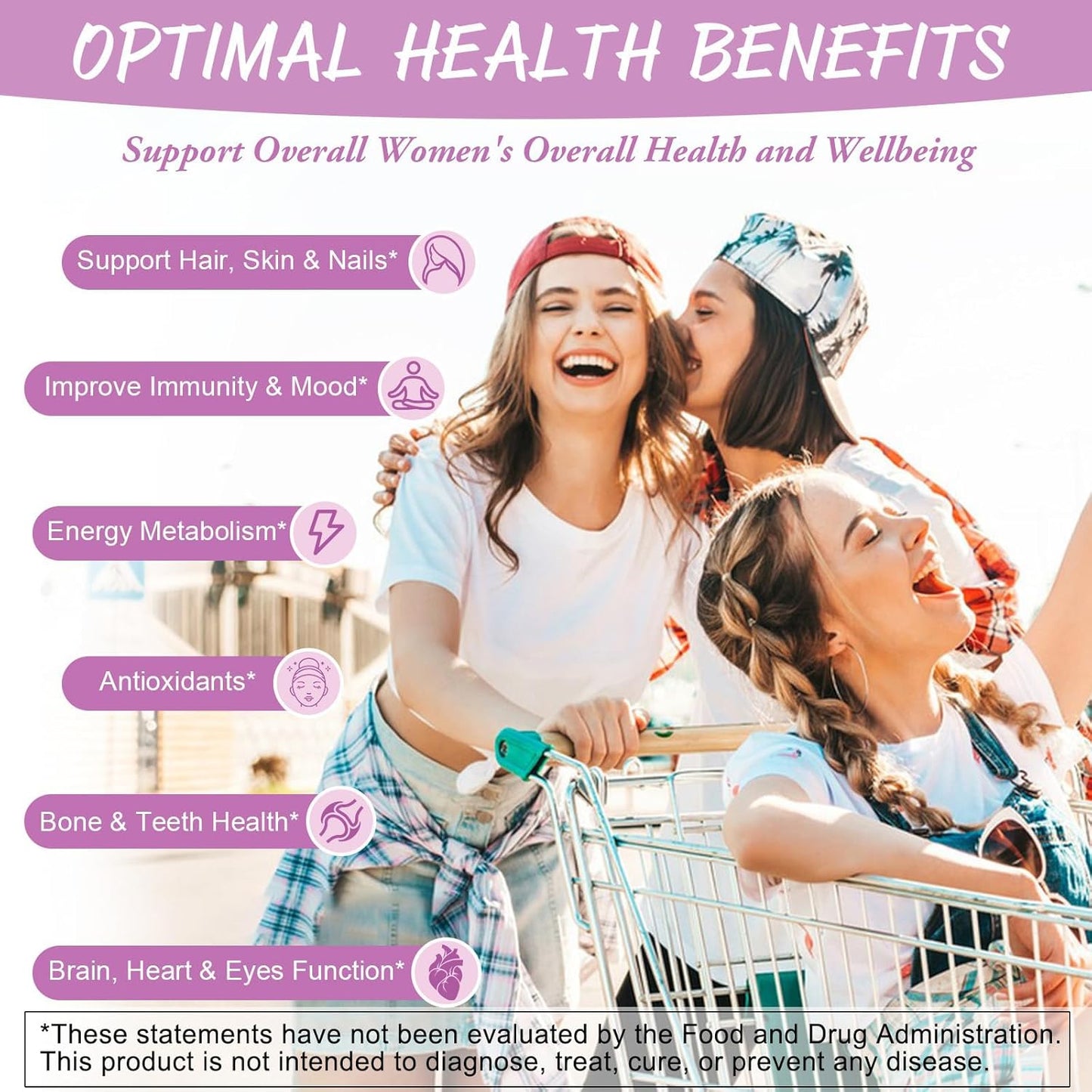 Totaria Gomitas multivitamínicas sin azúcar para mujeres mayores de...