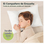 KeaBabies Paquete de 2 almohadas para niños de 2 años a 5,14 x 20 p...