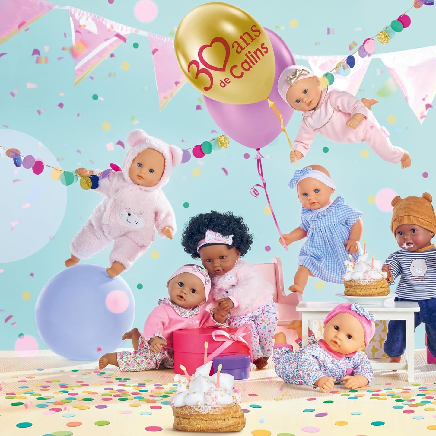 Corolle My First Baby Doll Oso de Peluche Abrazable - Muñeca bebé n...