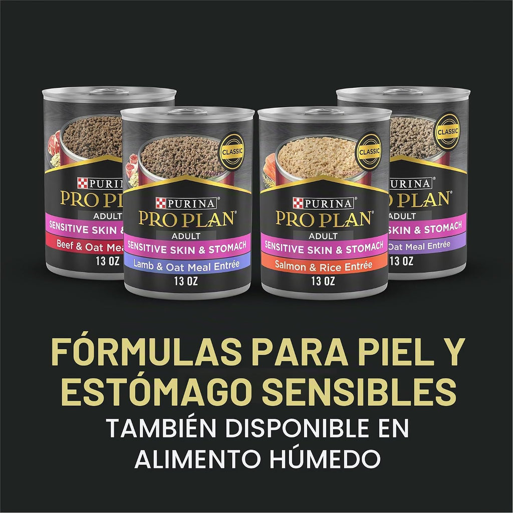 Purina Pro Plan - Comida seca para perros con piel y estómago sensi...