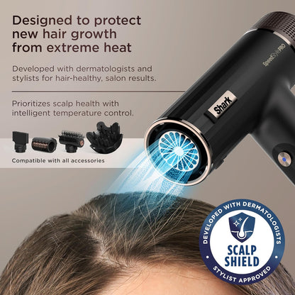 Shark SpeedStyle Pro Sistema Profesional de Secador de Pelo de Alta...