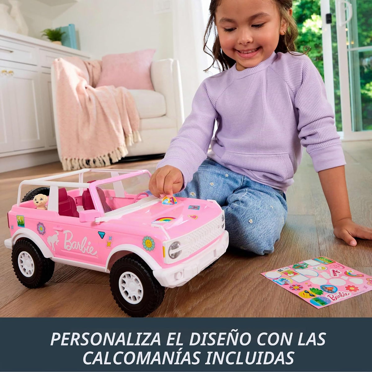 Hot Wheels RC Barbie Ford Bronco - Auto de juguete con control remo...