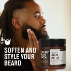 Every Man Jack Beard &amp; Scruff - Mantequilla suavizante para hom...