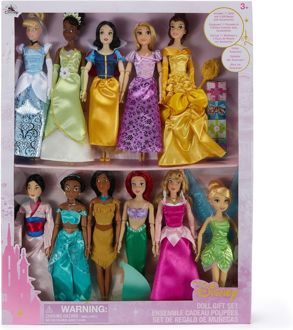 Disney Store Conjunto de Regalo Oficial de Colección de Muñecas Clá...