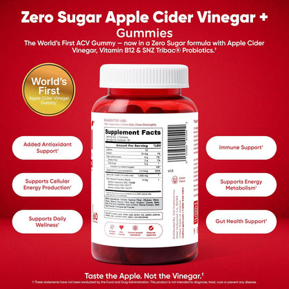 Goli Zero Sugar Trio - El Primer 3-en-1 Pre, Post, Probiótico del M...