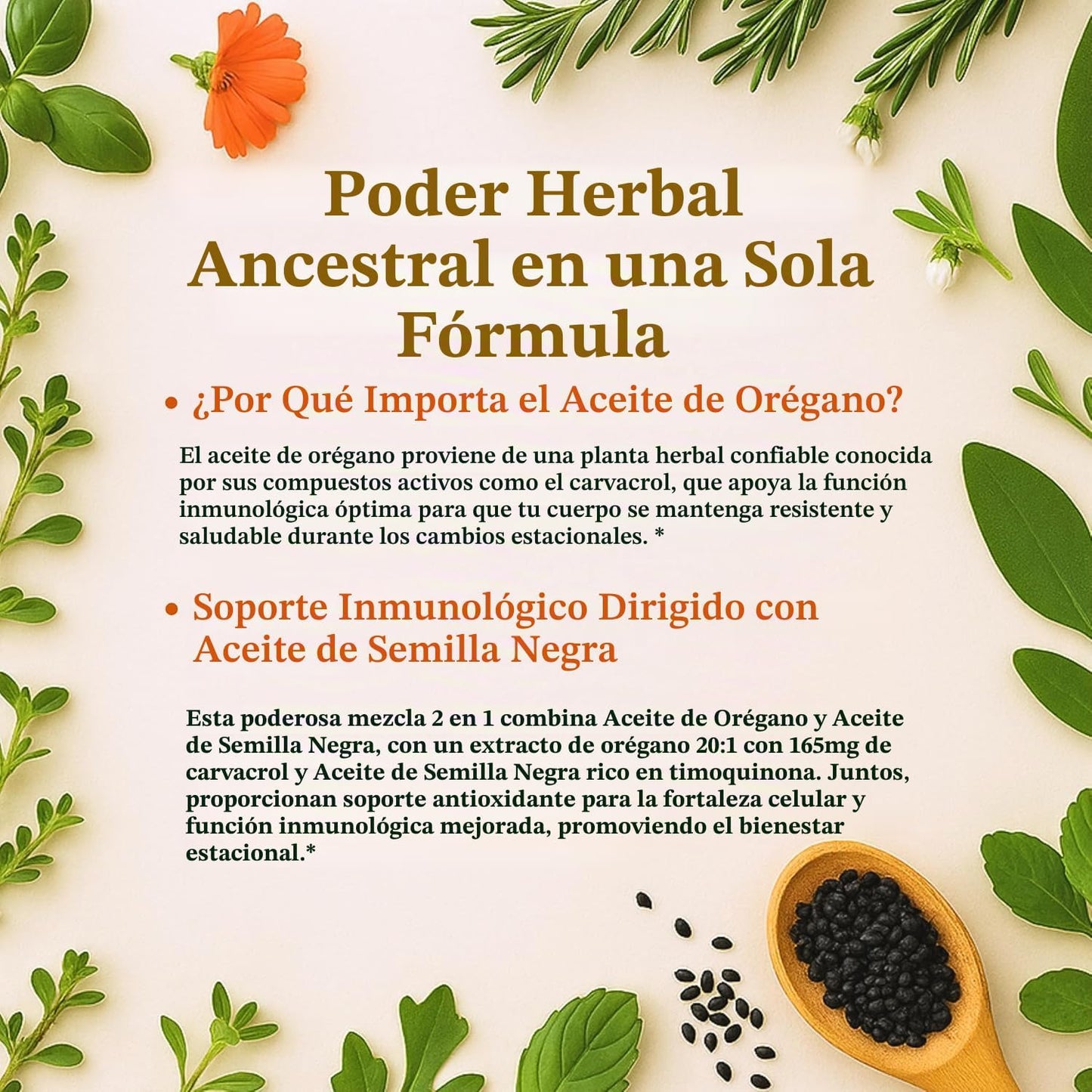 Aceite de orégano con aceite de semilla negra, 300 cápsulas blandas...