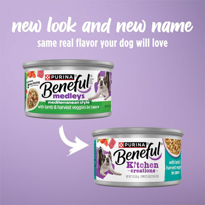 Purina Beneful Kitchen Creations - Alimento húmedo para perros con...