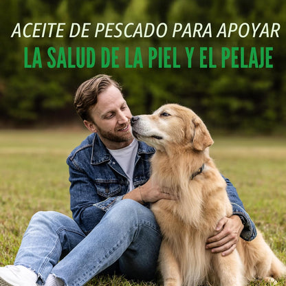 Nutramax Welactin Omega 3 Aceite de pescado para perros, suplemento...