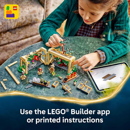 LEGO Harry Potter Hogwarts Castle: Herbology Class Juguete para Niños - Juguete de construcción y aprendizaje para juego de simulación - Harry Potter coleccionable para niños y niñas, a partir de 8