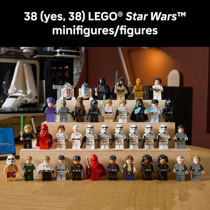LEGO Star Wars - Juego de construcción de Estrella de la Muerte para adultos, mayores de 18 años, coleccionable y decoración de habitación para oficina, dormitorio o estante de libros, actividad