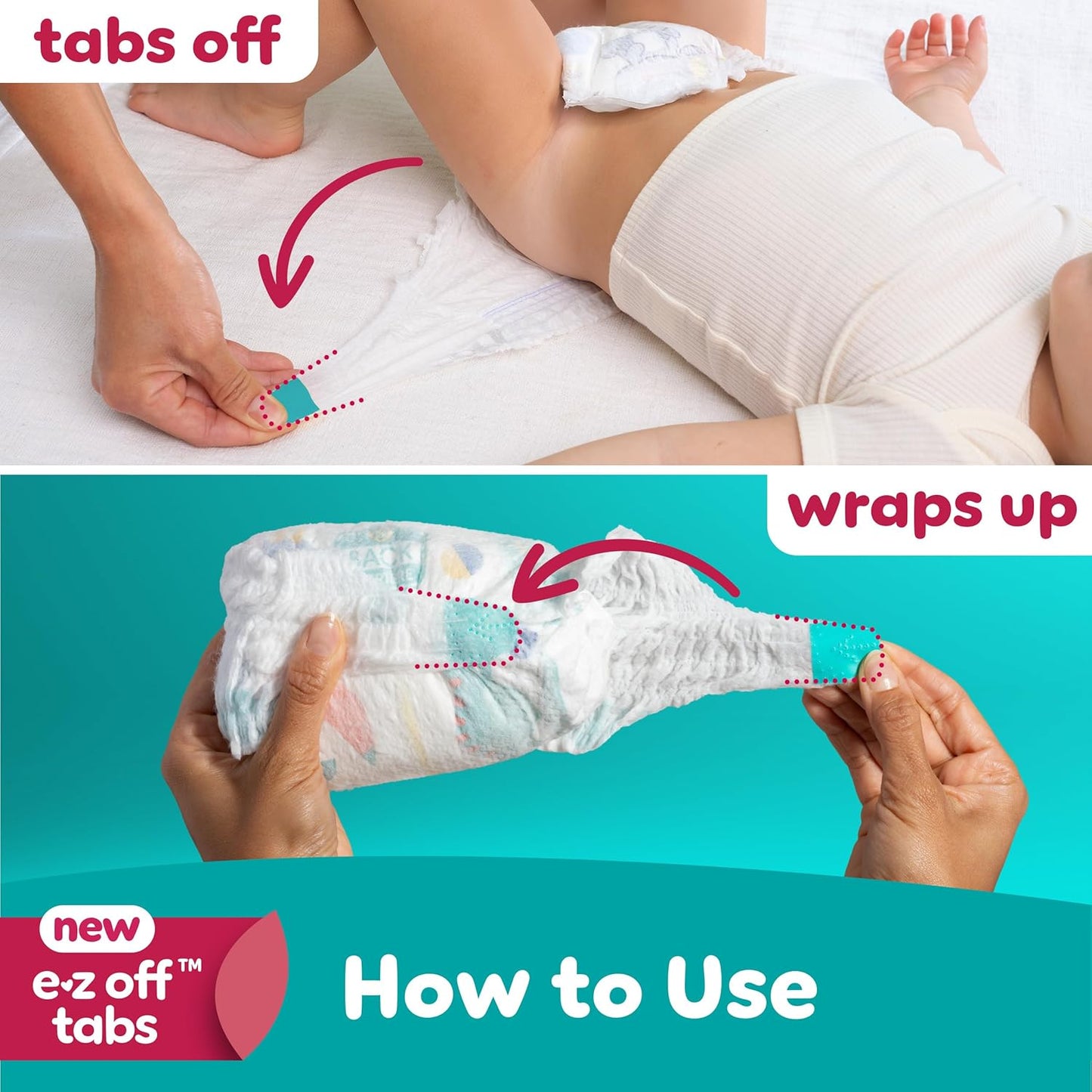 Pampers Pañales Cruisers 360 - Talla 5, 128 unidades, a prueba de b...