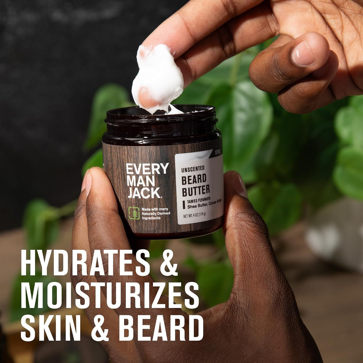 Every Man Jack Beard &amp; Scruff - Mantequilla suavizante para hom...