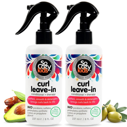 SoCozy - Spray acondicionador sin enjuague (8 onzas líquidas, paque...