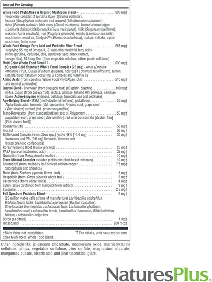 NaturesPlus Source of Life Gold Multivitamínico - 180 tabletas - Ap...