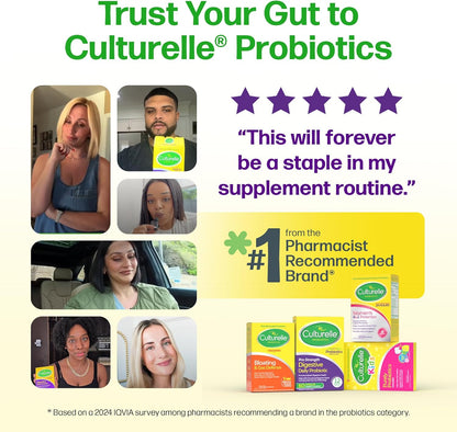 Culturelle Probióticos Diarios Pro Strength para la Salud Digestiva...