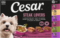 CESAR Alimento húmedo para perros adultos, pan clásico en salsa par...