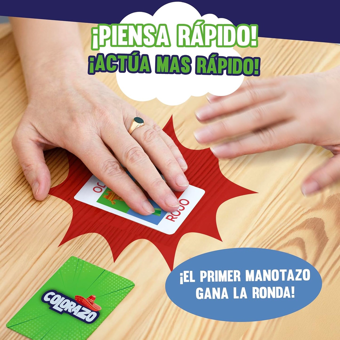 Colorazo – Juego de Mesa en Español para Familias Bilingües y Fiestas