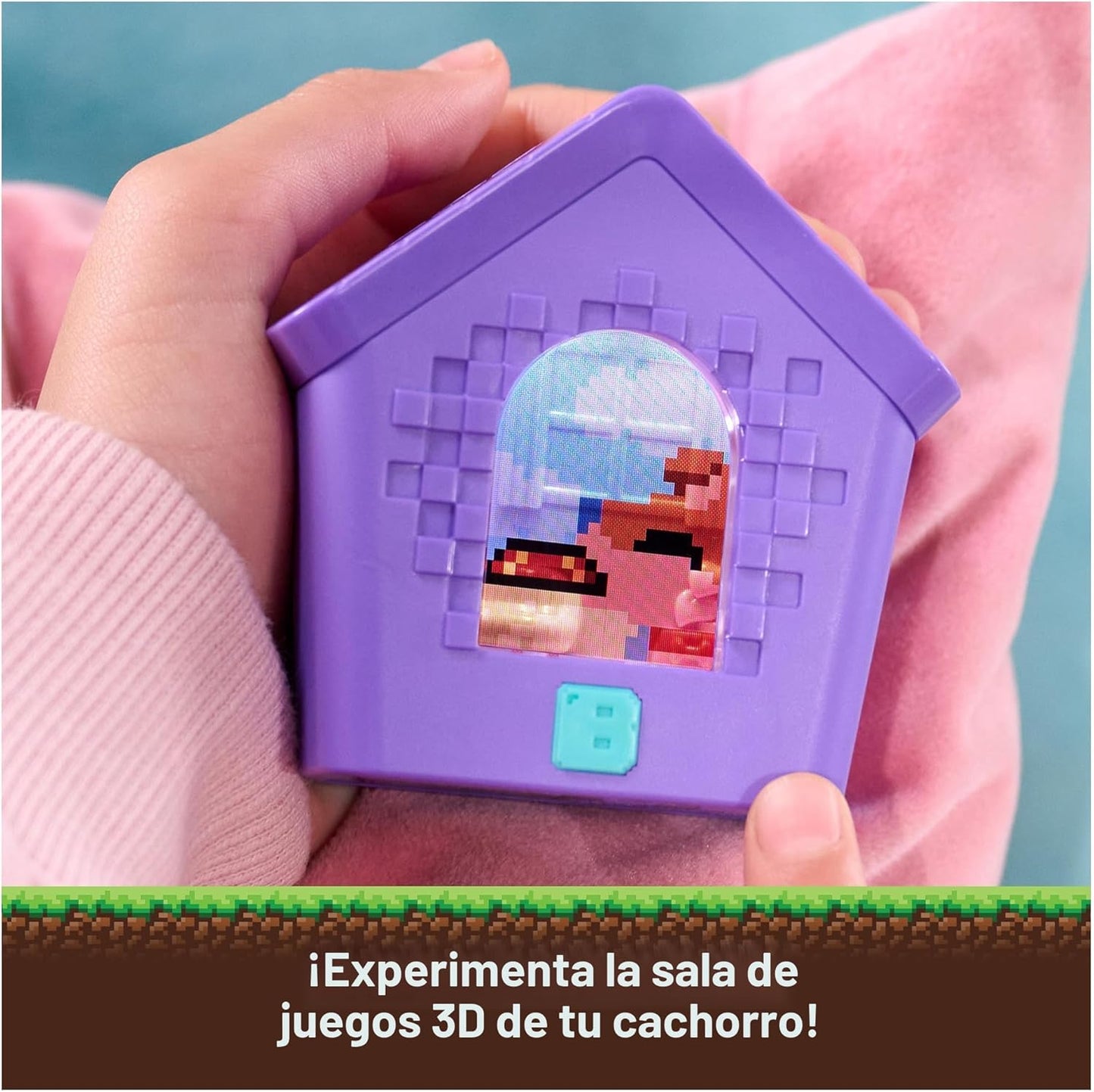 BITZEE, Doghouse Interactive Toy with 15 Puppies Inside, 3D Playroo...
