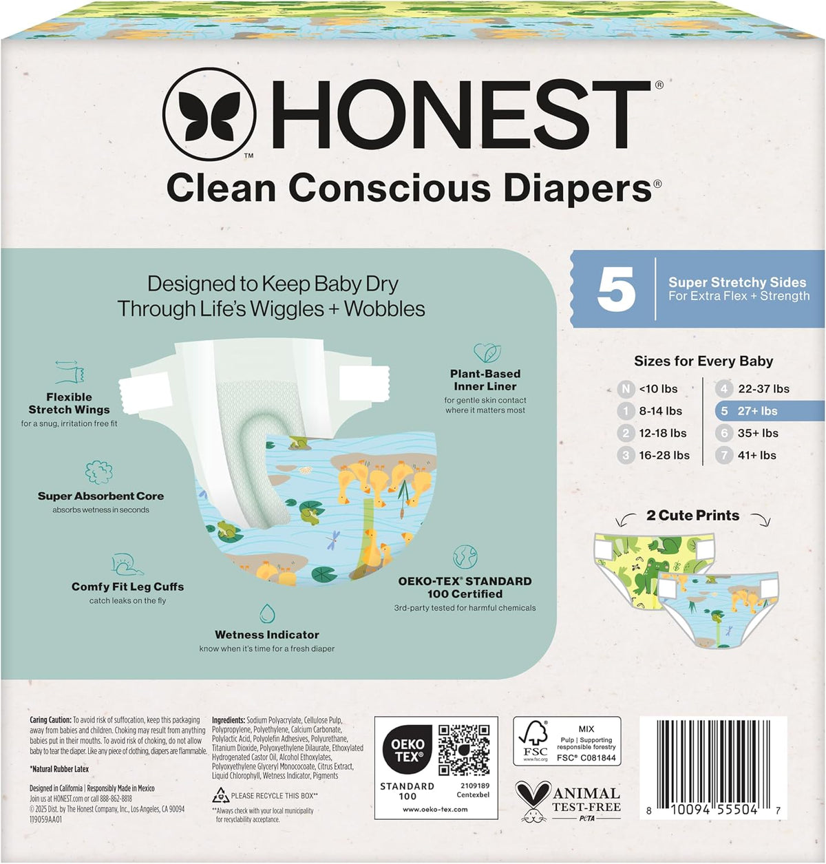 The Honest Company - Pañales Clean Conscious®, hasta 100% de protec...