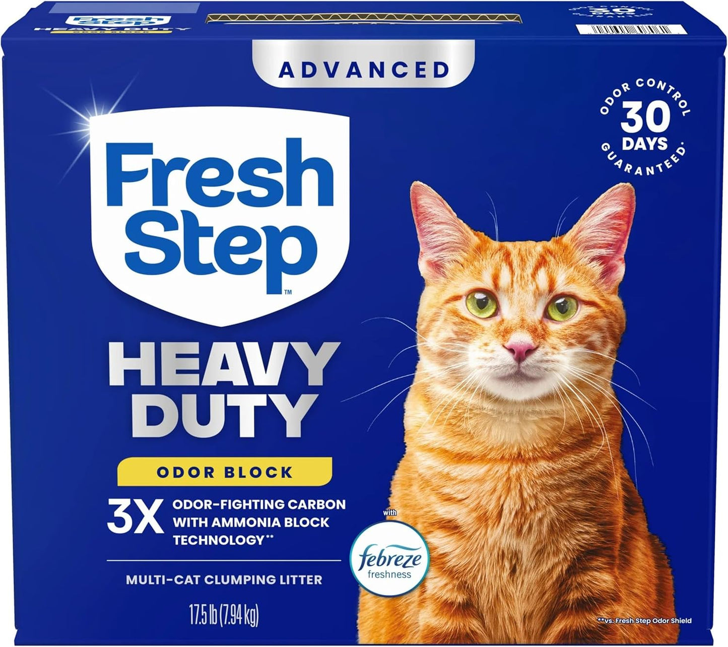 Fresh Step Arena aglutinante para gatos, avanzada y resistente, con...