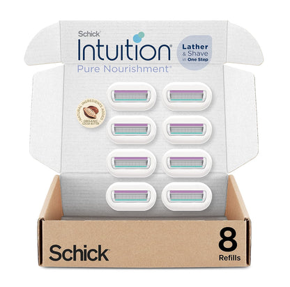 Schick INTUITION - Recambio de afeitadoras de nutrición pura para m...