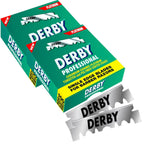 1000 Derby - Cuchillas de afeitar profesionales de un solo filo par...