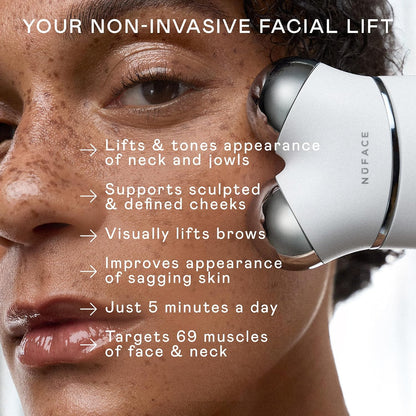 NuFACE Trinity+ - Kit de dispositivo facial de microcorriente \u201...