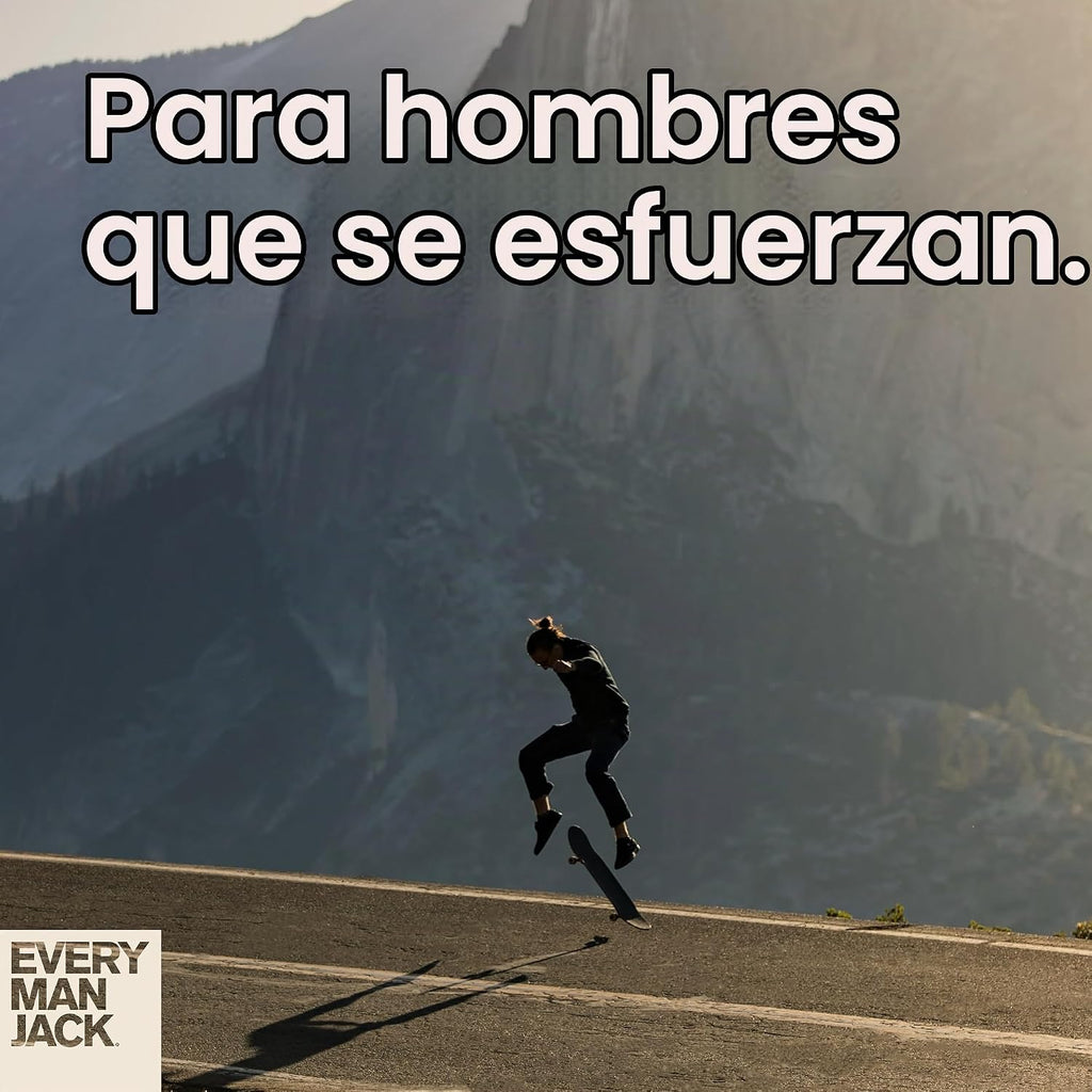 Every Man Jack Beard + Scruff Face Loción para hombres, Bourbon env...