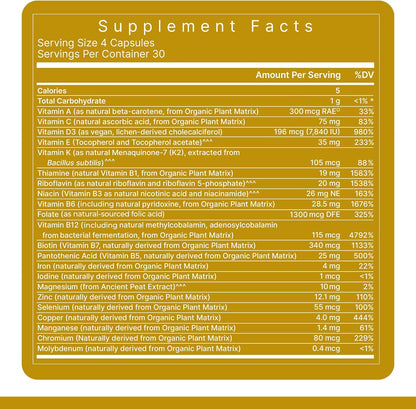Premier Research Labs Multi-Vitaminas - Soporte inmunológico, cereb...