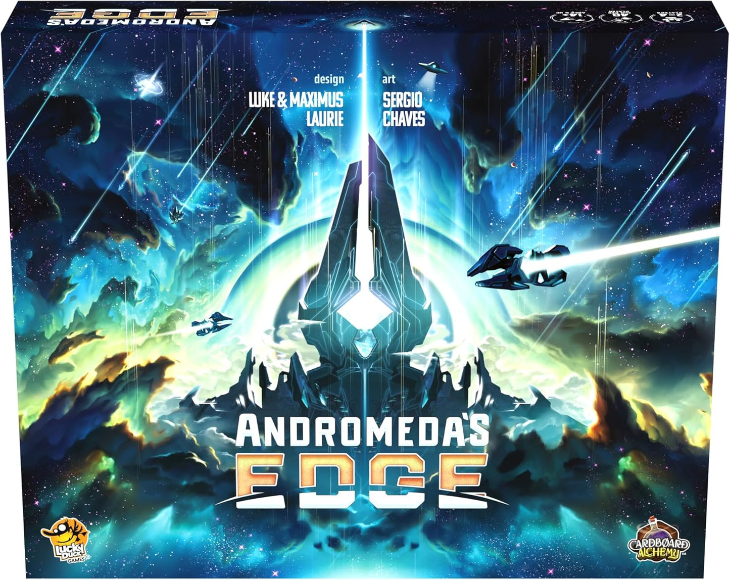 Lucky Duck Games Andromeda's Edge | 2-4 jugadores, mayores de 14 años | Jugabilidad 80-160 minutos