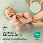 Paquete de 2 fundas protectoras de colchón impermeables para cuna |...