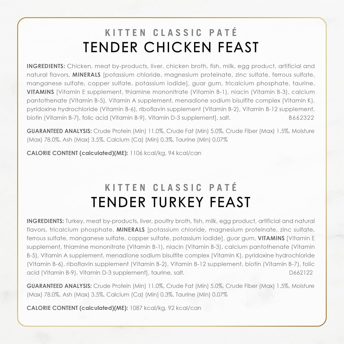Fancy Feast Purina Festín tierno de pescado blanco del océano, pavo...