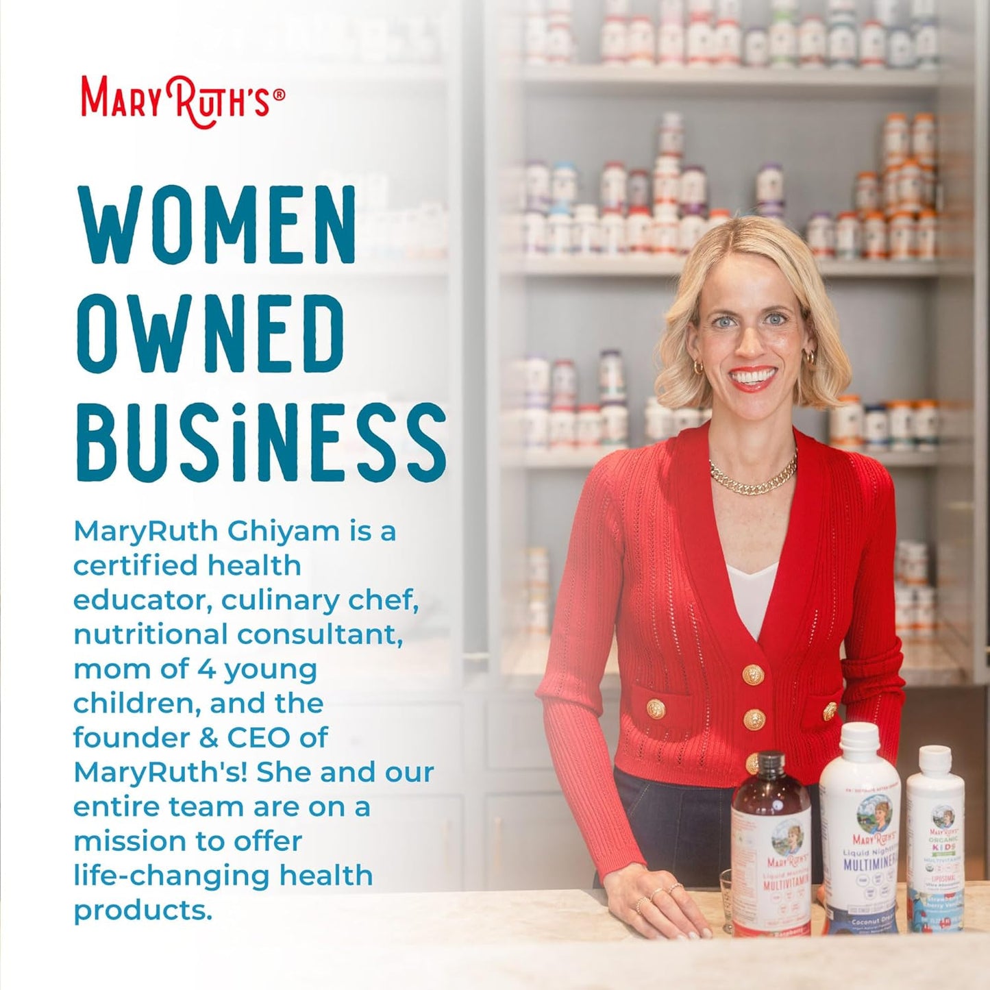 MaryRuth Organics Gotas probióticas para bebés | Probióticos líquid...