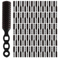 110 cepillos de pelo a granel para personas sin hogar, cepillo de pelo para cabello rizado, cepillo desenredante con cerdas de nailon, envuelto individualmente, adecuado para hombres y mujeres, hotel